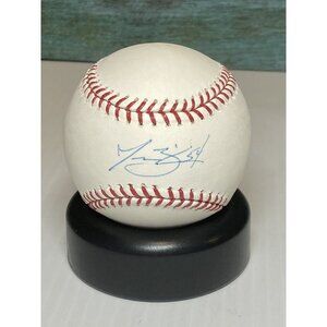 JESSE BIDDLE SIGNED Autograph RAWLINGS MLB BASEBALL PHILADELPHIA PHILLIES BRAVES